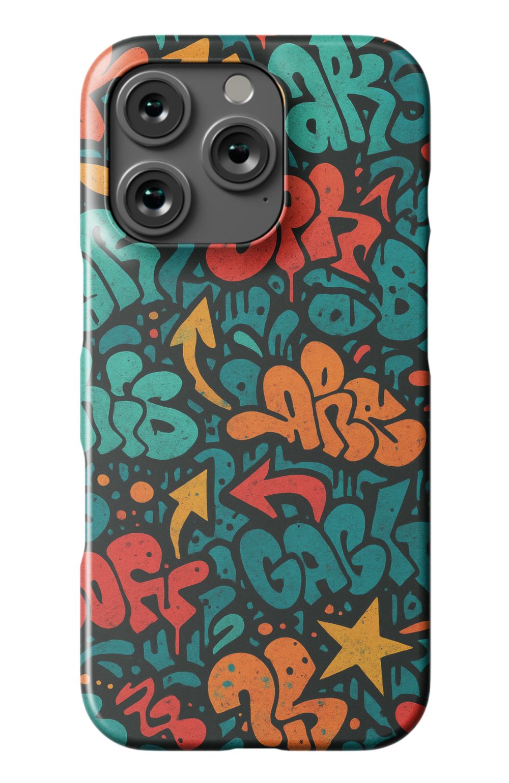 Graffiti Typo Retro Case