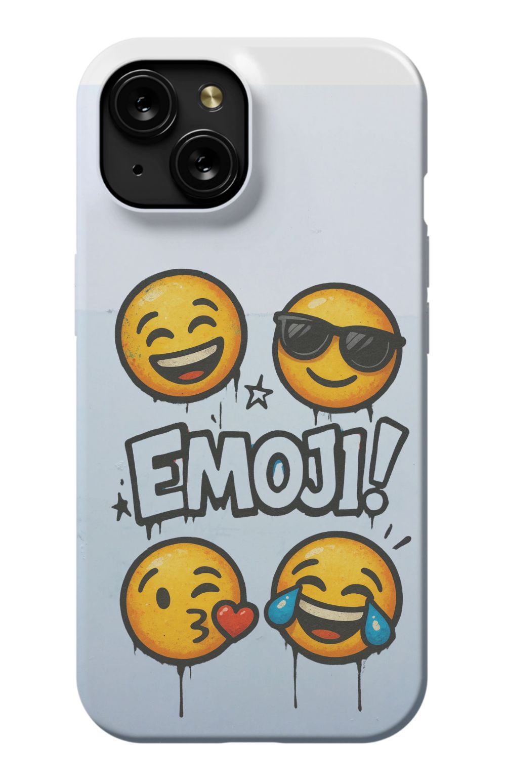 Emoji's Cool Happy Kiss LOL Case
