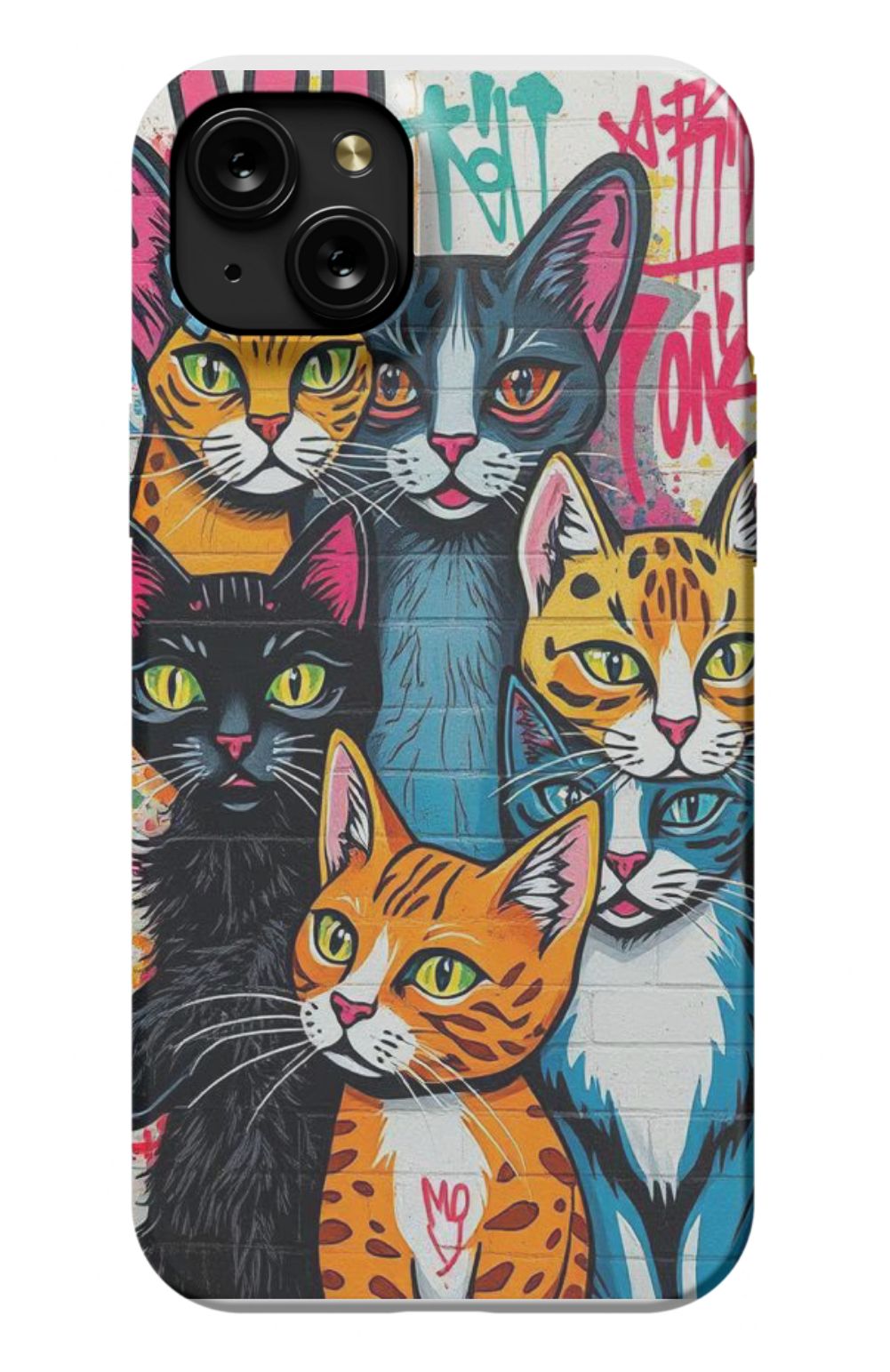 Mix Cats Grafitti Style