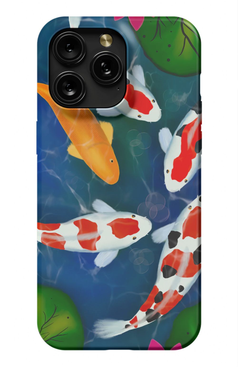 Koi Fish Japanese Tattoo Style Case