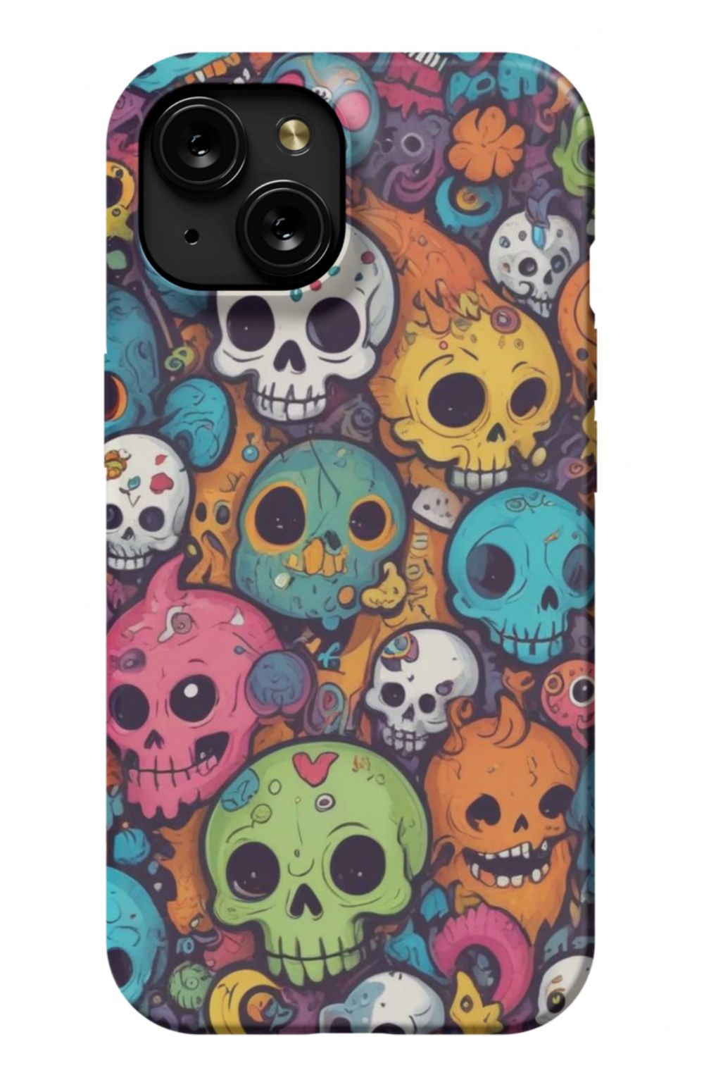 Multi Colour Skulls V4