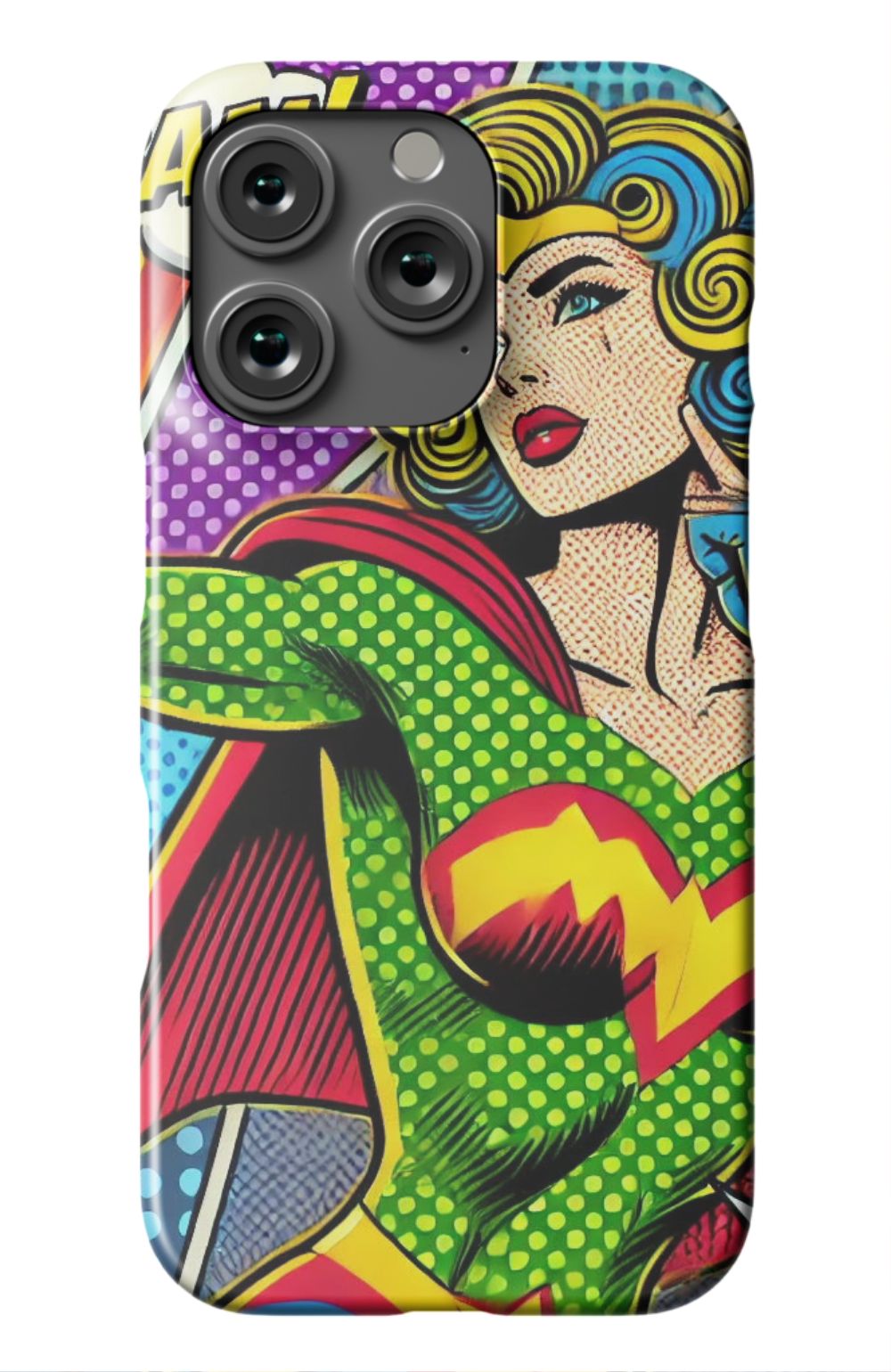 Super Lady Comic Pop Art