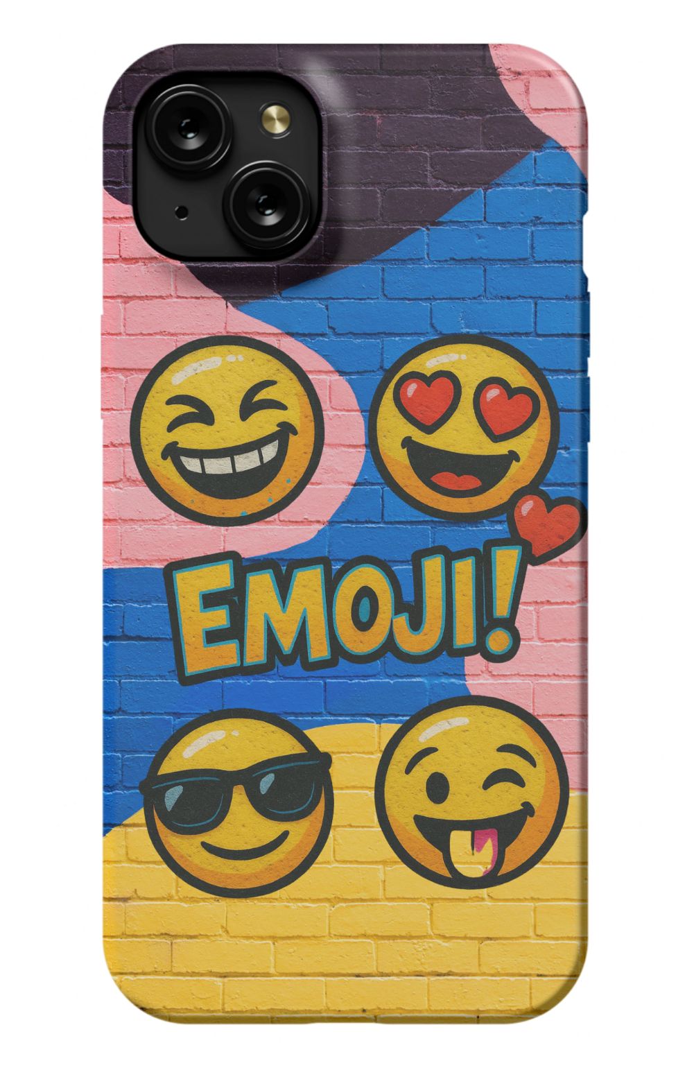 Emoji's Cool Giggles Heart Eyes Cheecky Case