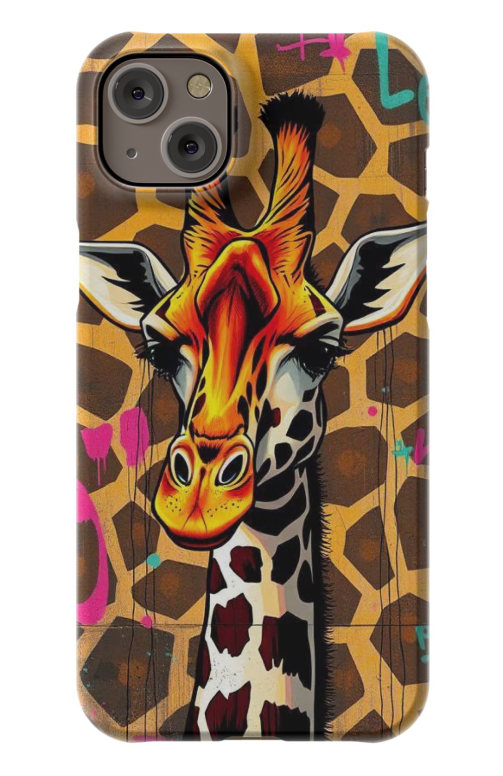 Confused Grafitti Giraffe