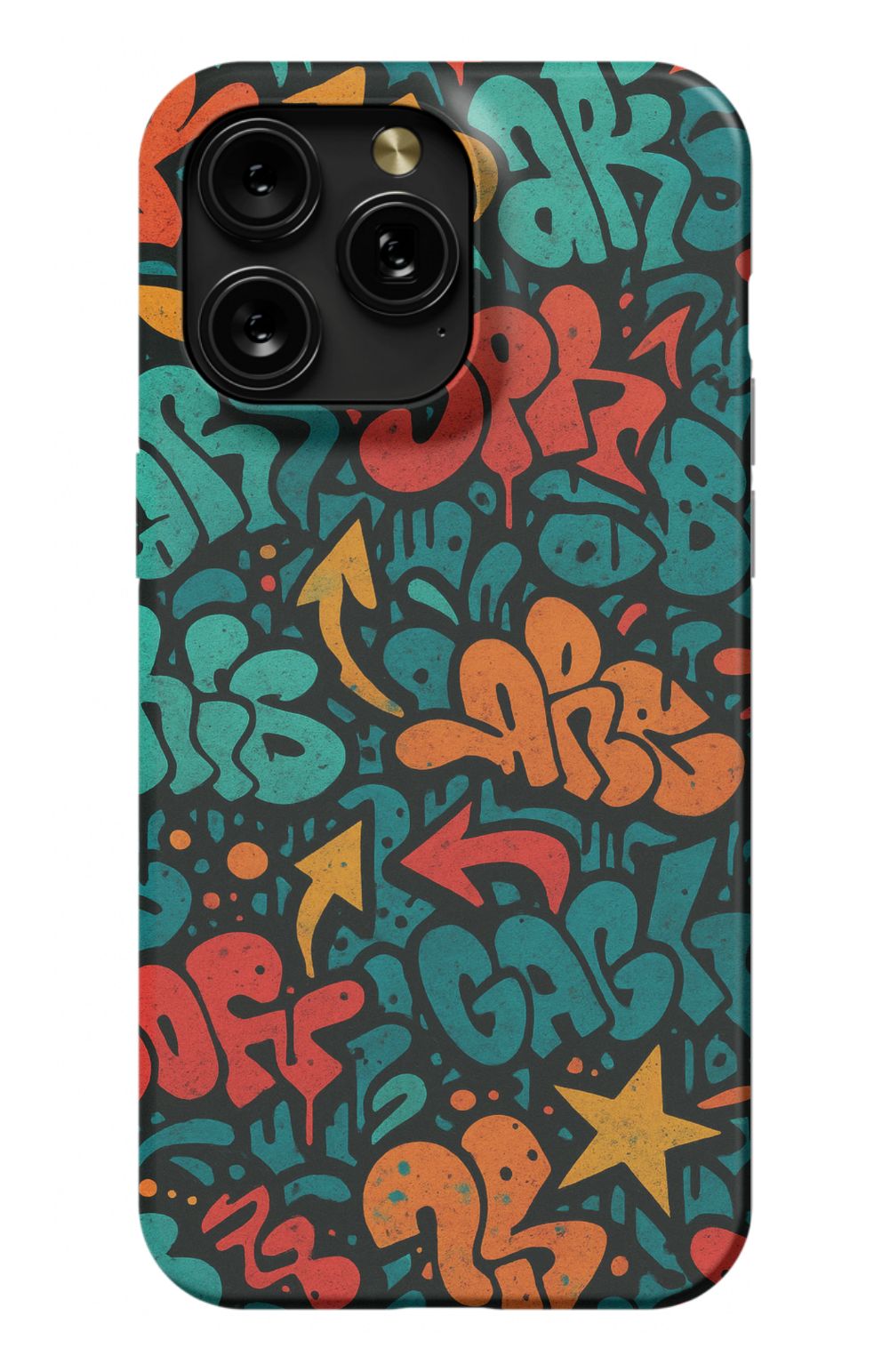 Graffiti Typo Retro Case
