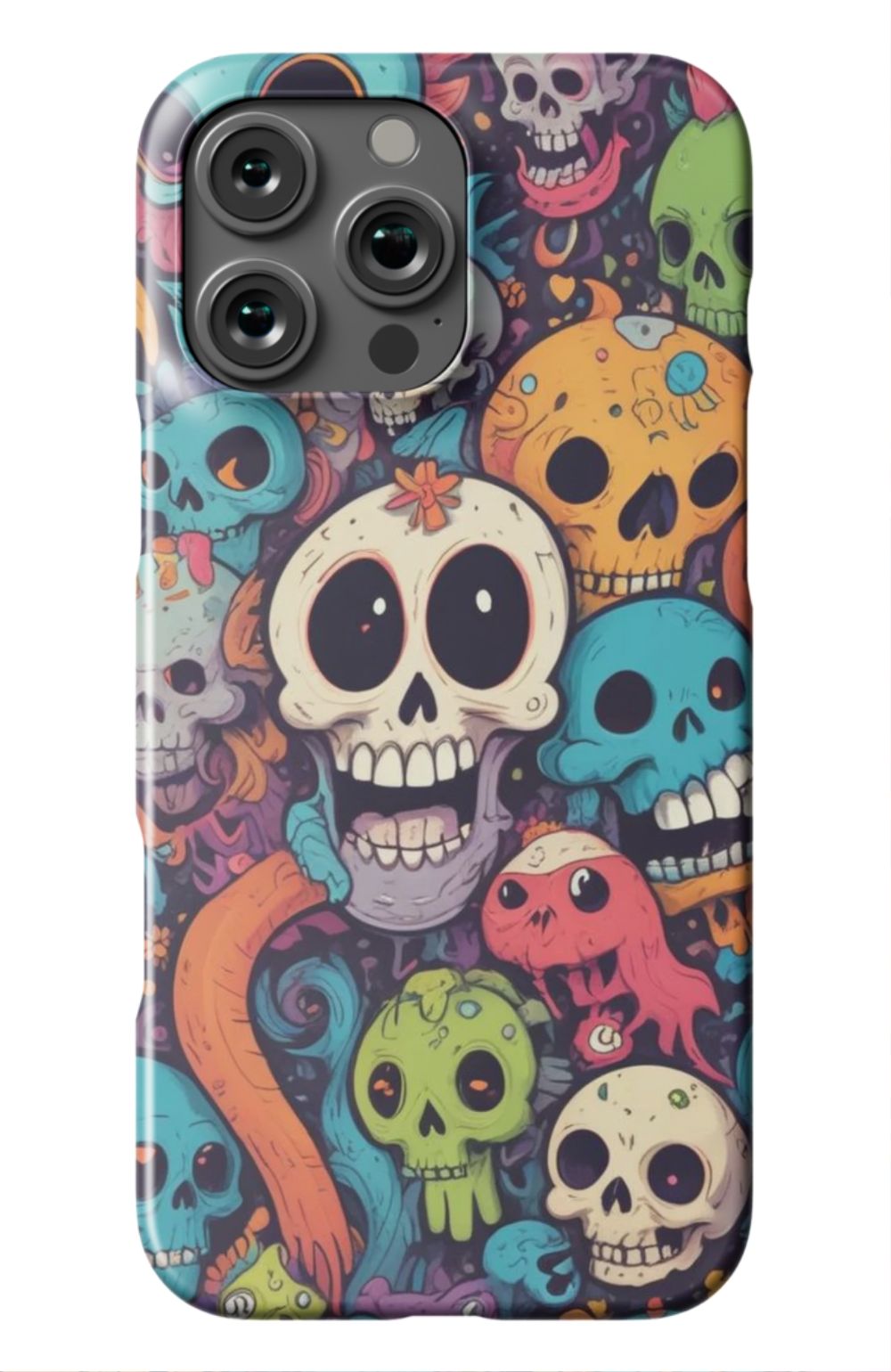 Multi Colour Skulls V3