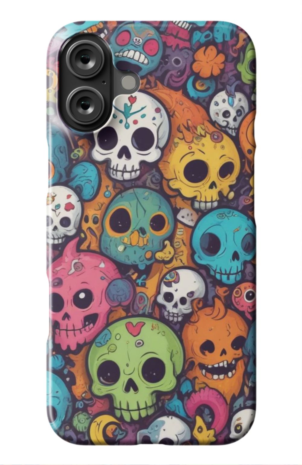 Multi Colour Skulls V4