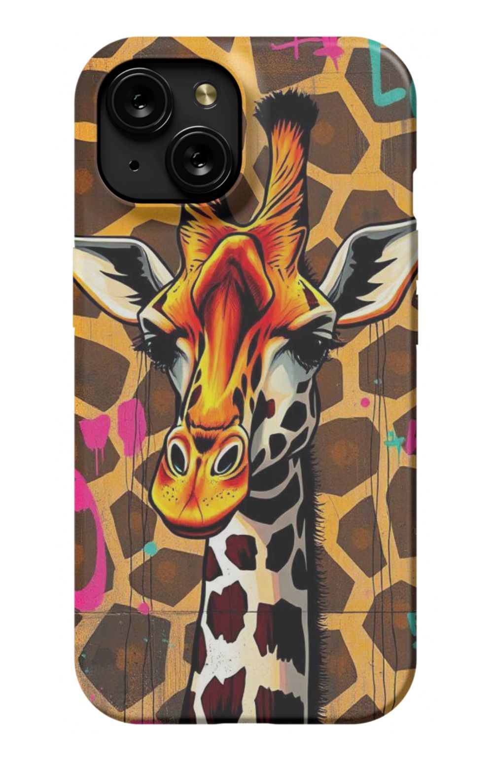 Confused Grafitti Giraffe