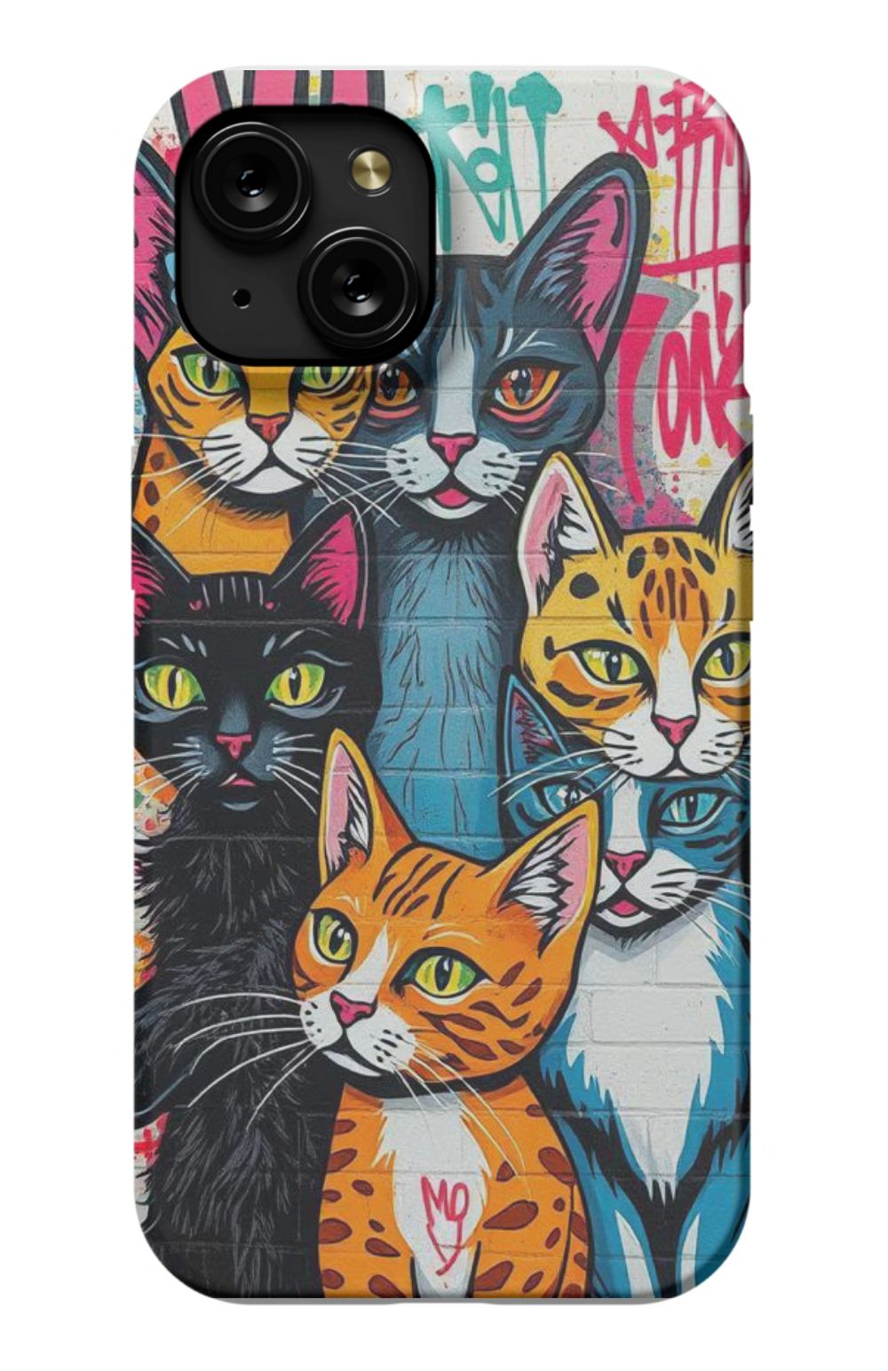 Mix Cats Grafitti Style