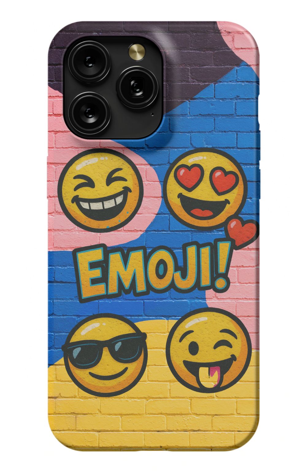 Emoji's Cool Giggles Heart Eyes Cheecky Case