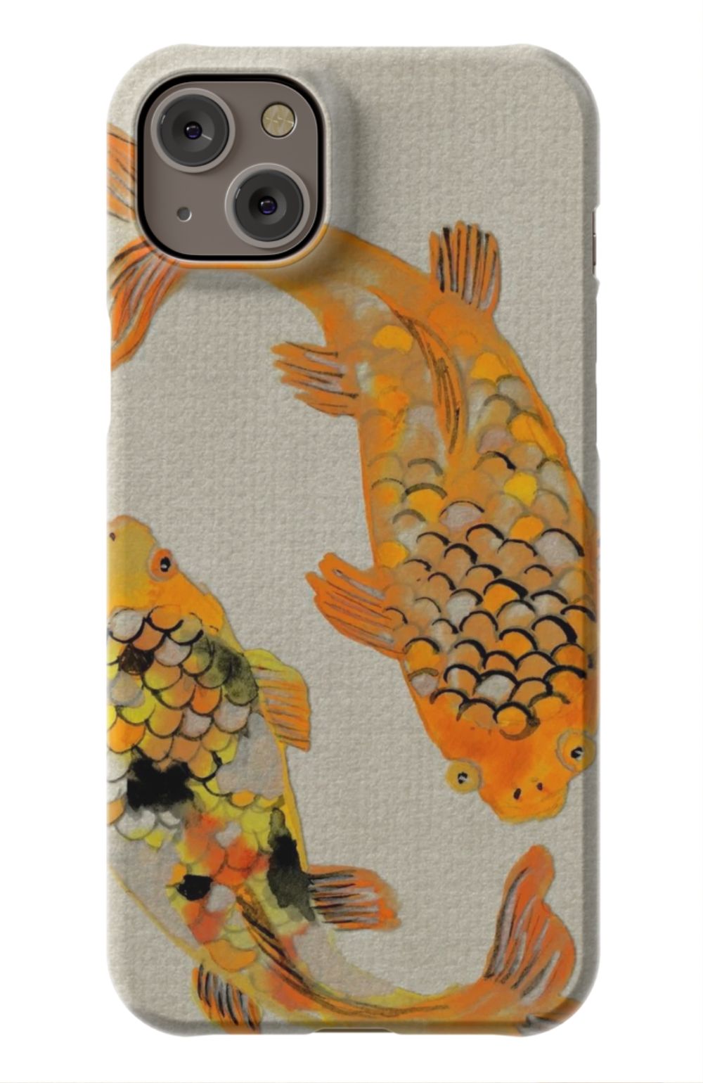 Koi fish Japanese Case Beige