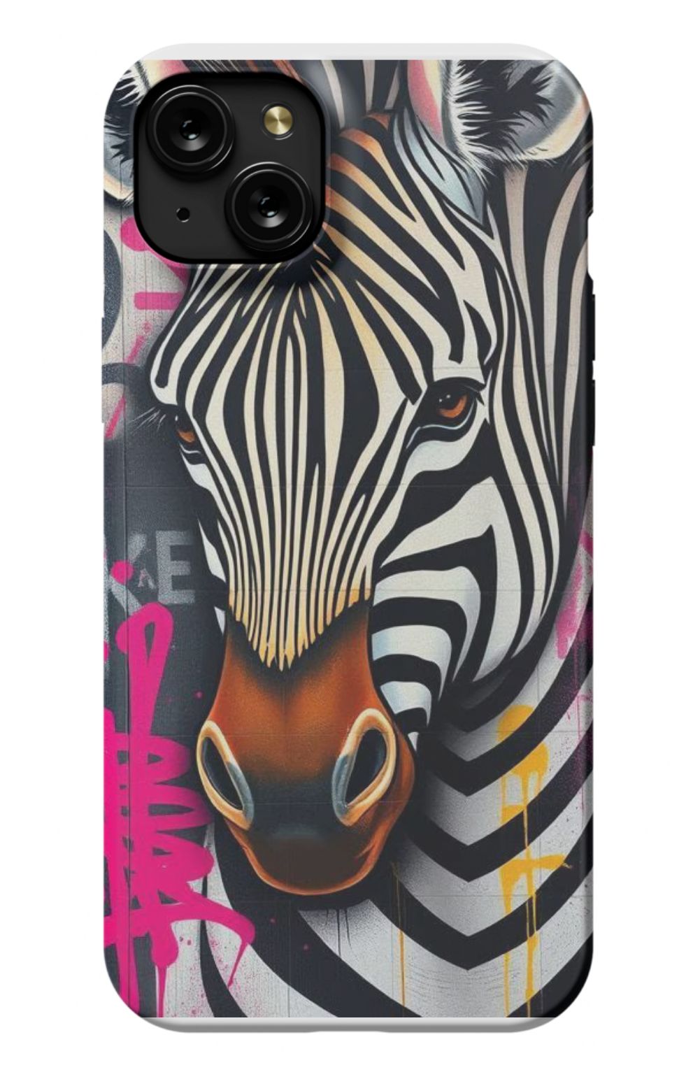 Grafitti Zebra Print