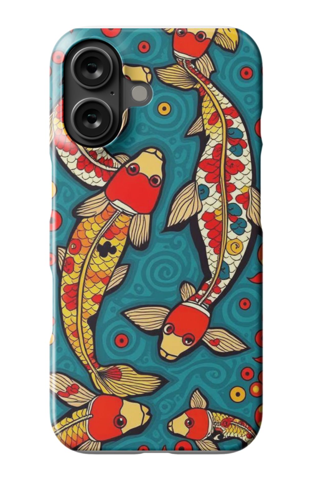 Colourfull Koi Fishes