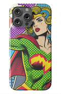 Super Lady Comic Pop Art