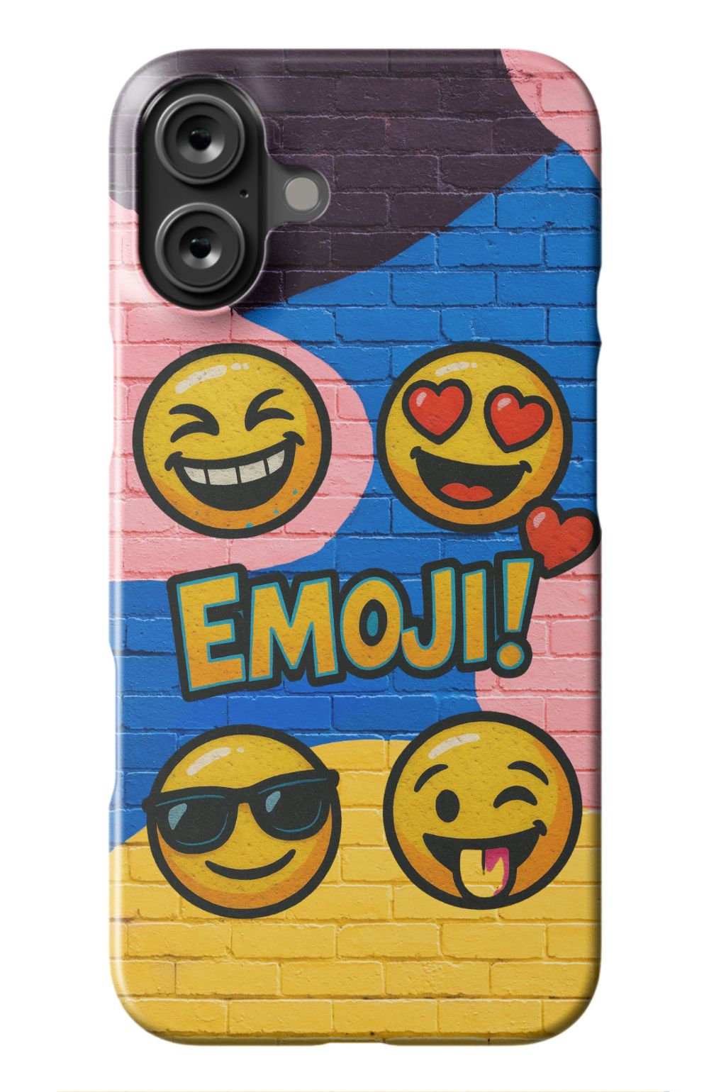 Emoji's Cool Giggles Heart Eyes Cheecky Case