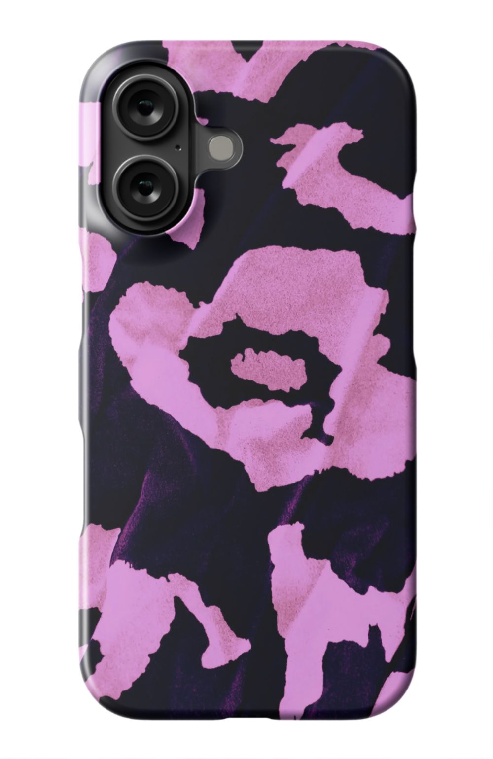 Cow Print Case Pink