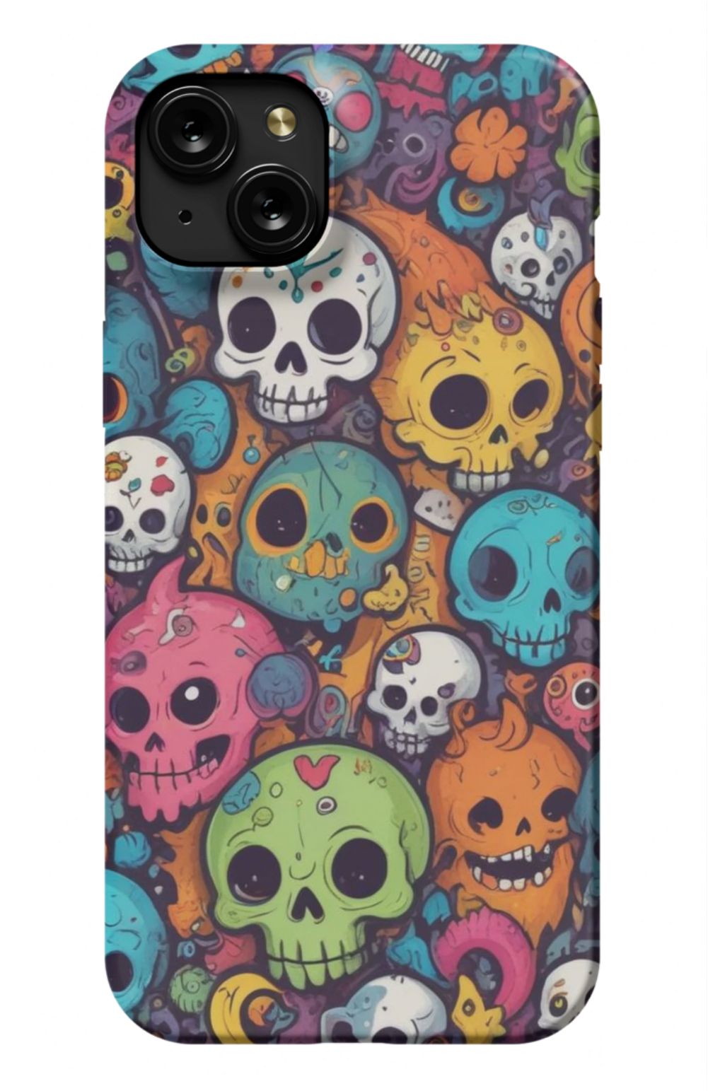 Multi Colour Skulls V4