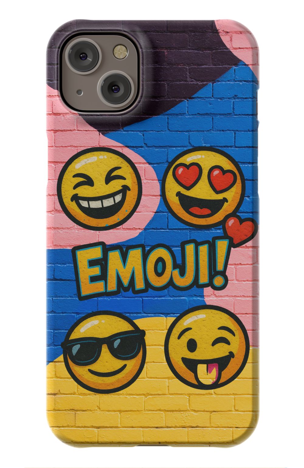 Emoji's Cool Giggles Heart Eyes Cheecky Case