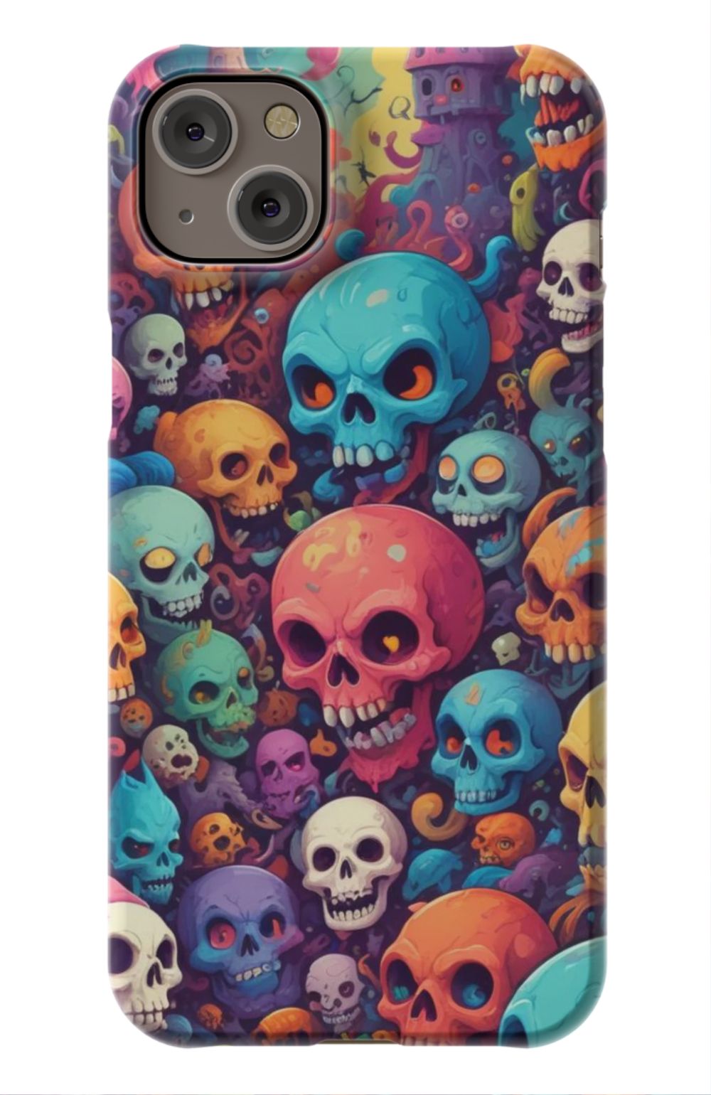 Multi Colour Skulls V1
