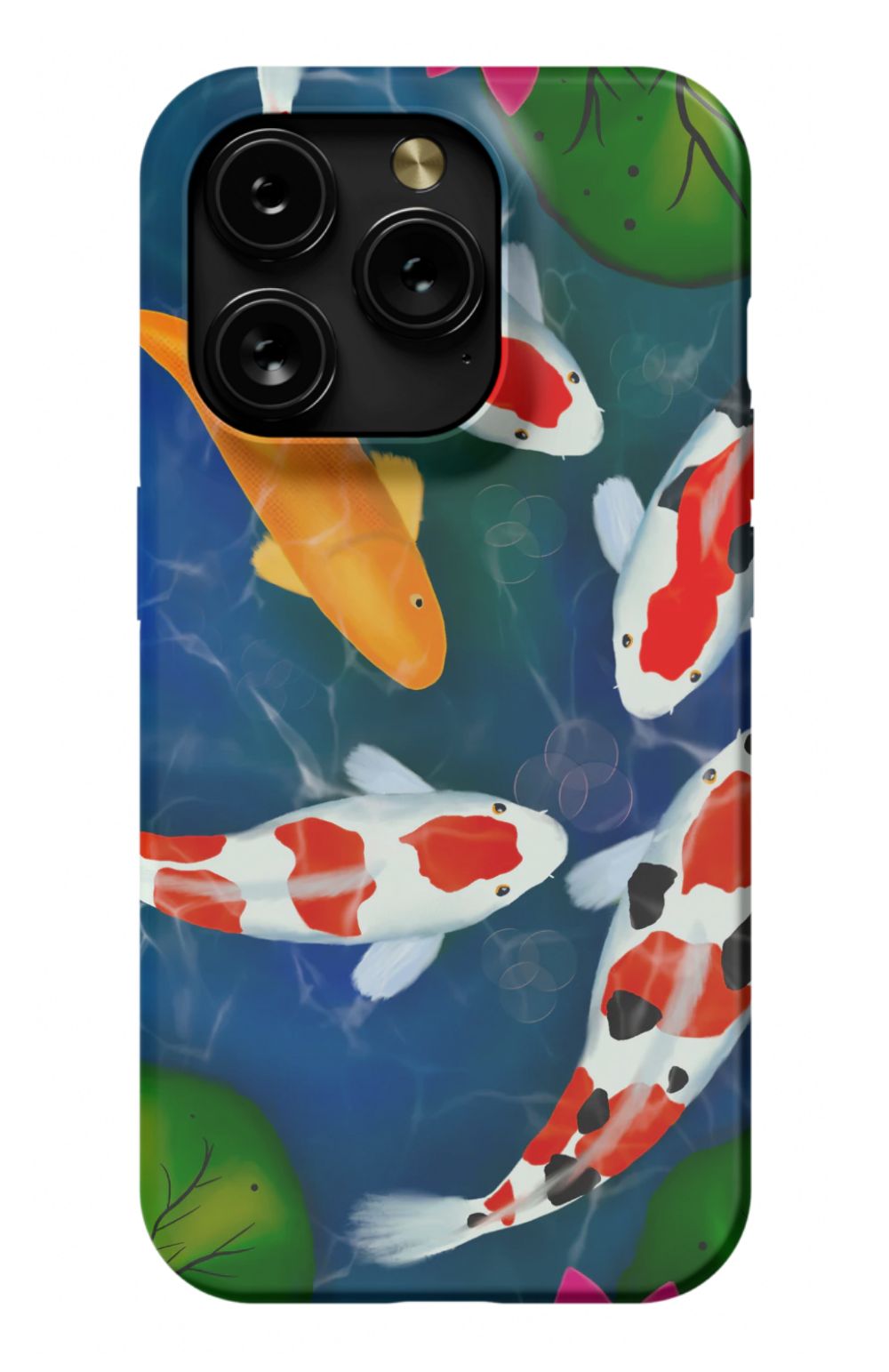 Koi Fish Japanese Tattoo Style Case