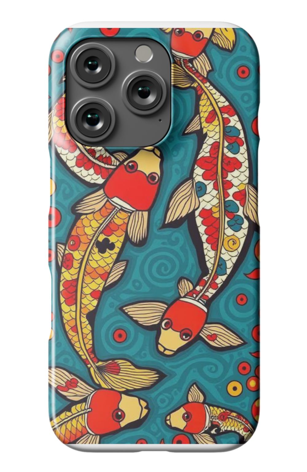 Colourfull Koi Fishes