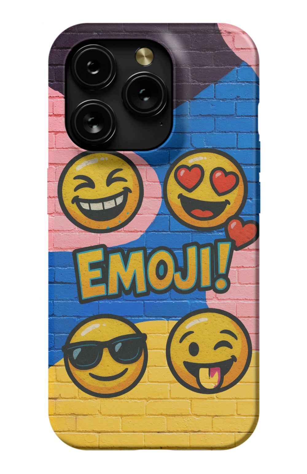 Emoji's Cool Giggles Heart Eyes Cheecky Case
