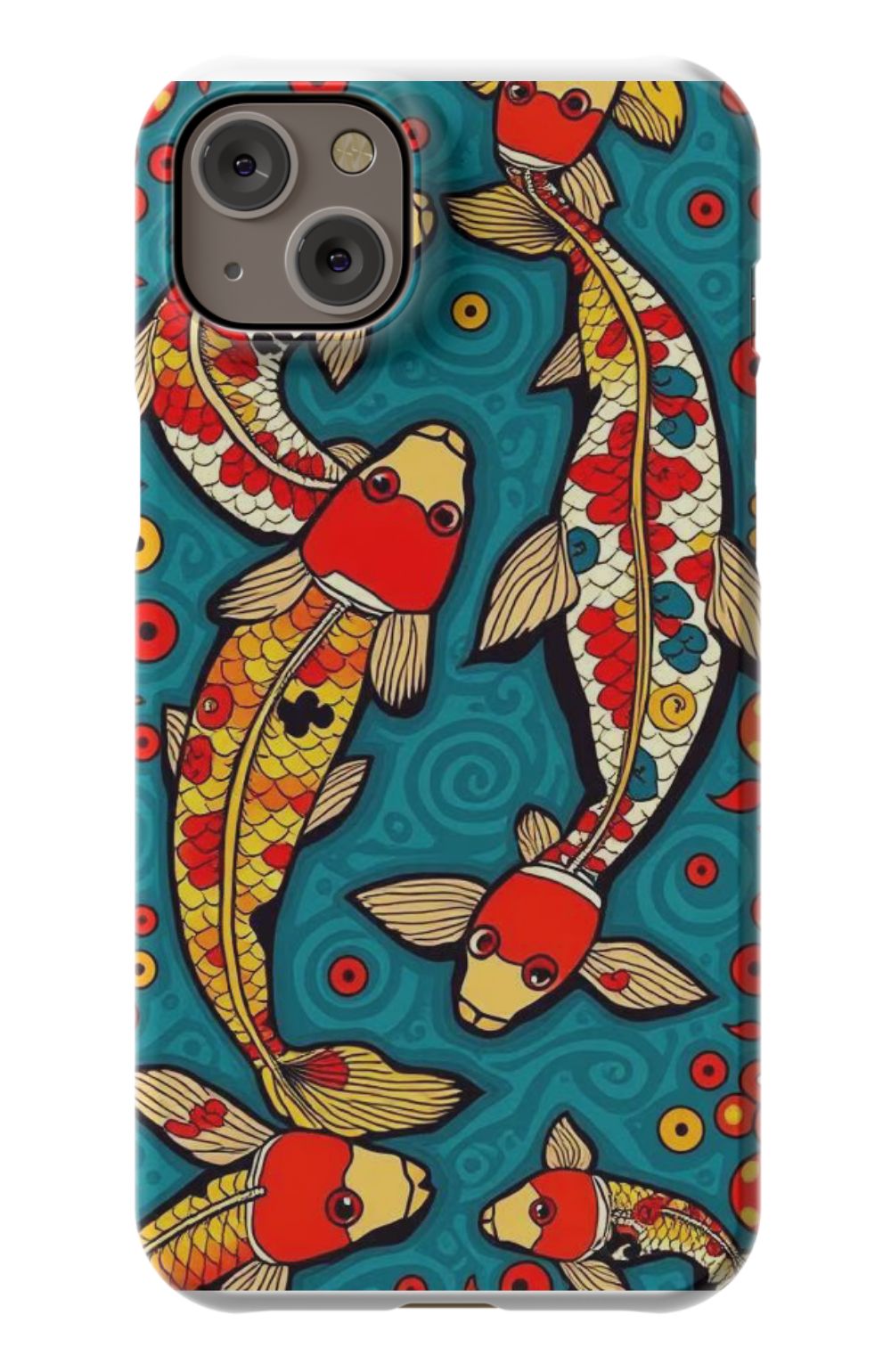 Colourfull Koi Fishes