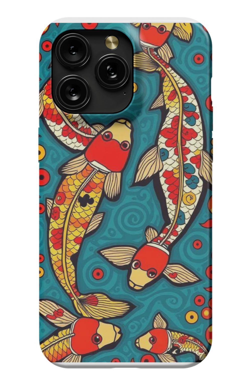 Colourfull Koi Fishes