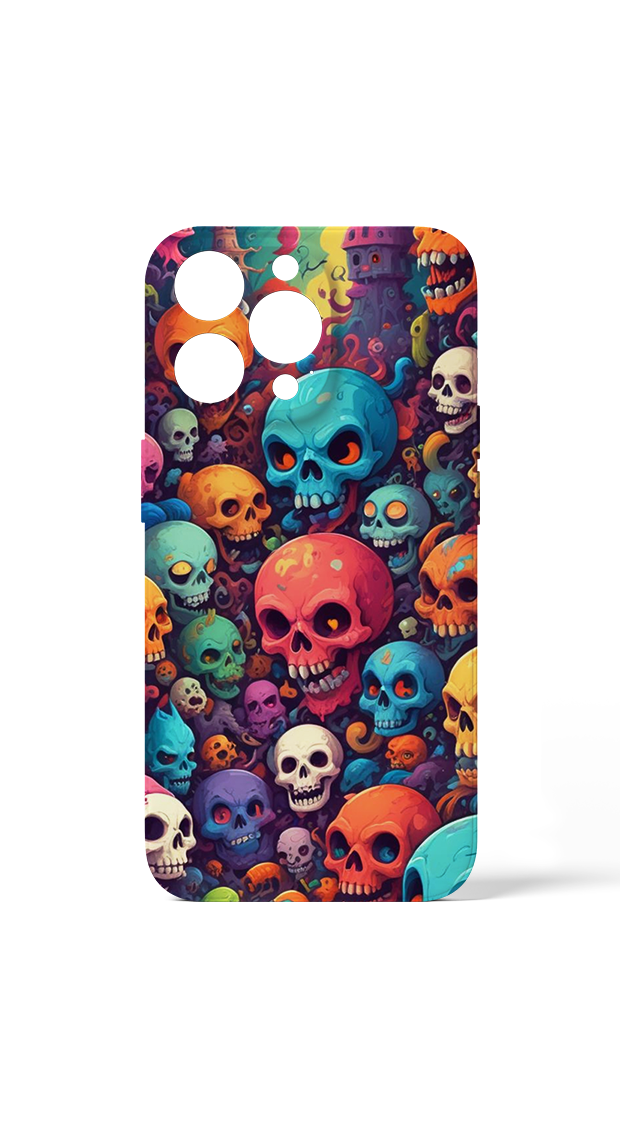 Colourful Skulls Version 1