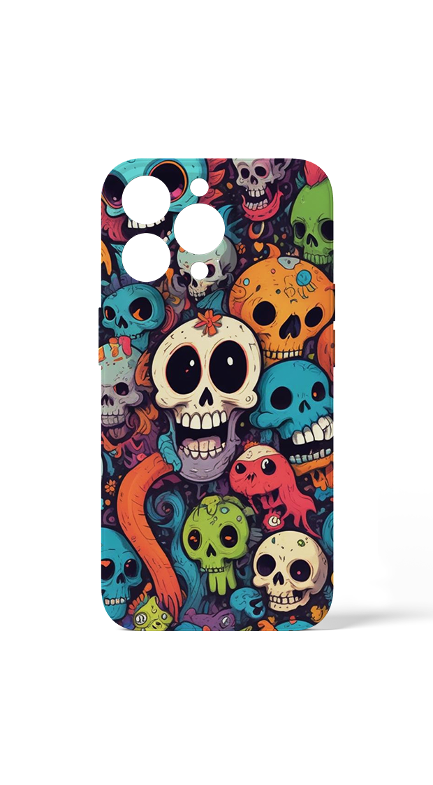 Colourful Skulls Version 3