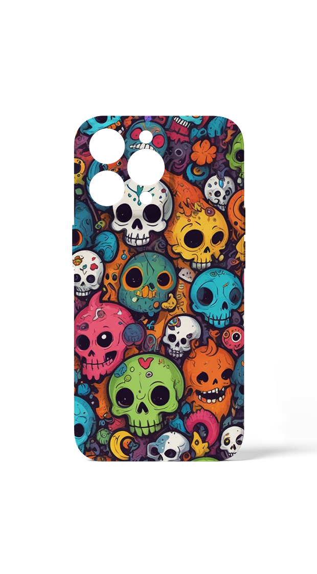 Colourful Skulls Version 4