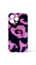 iPhone 15 Plus Cow Print Case Pink