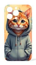 iPhone 15 Hi Kitty Cat Case Orange
