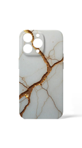 Pattern Marble Gold White
