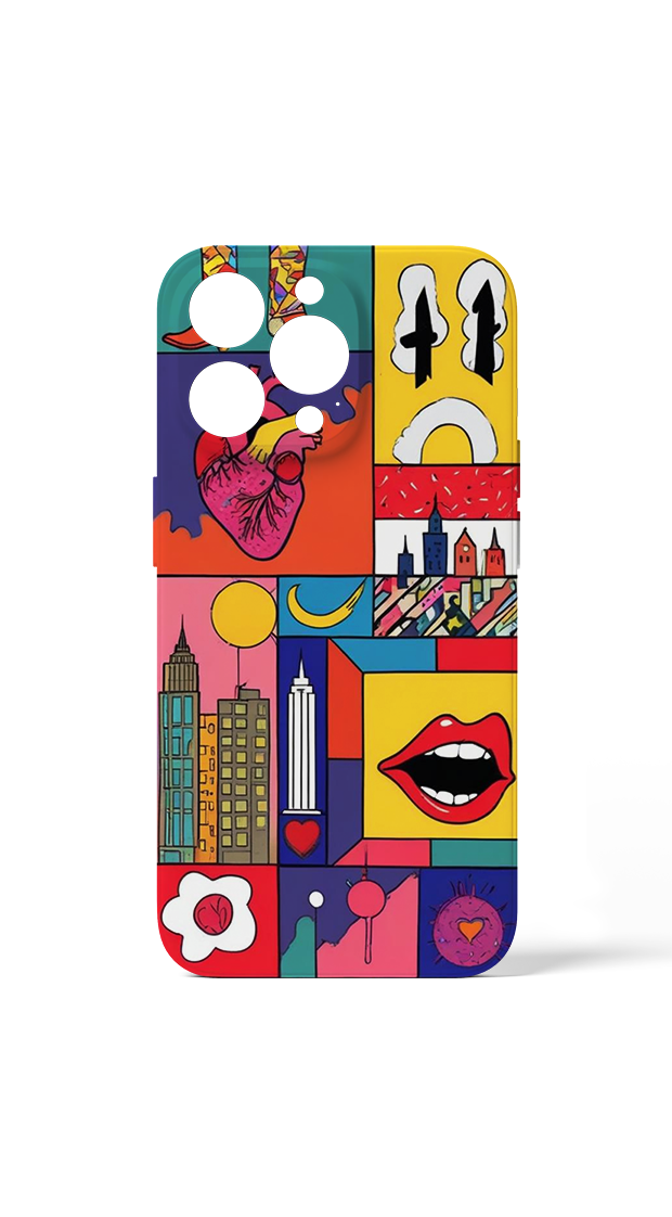 Pop Art Mixture Collage