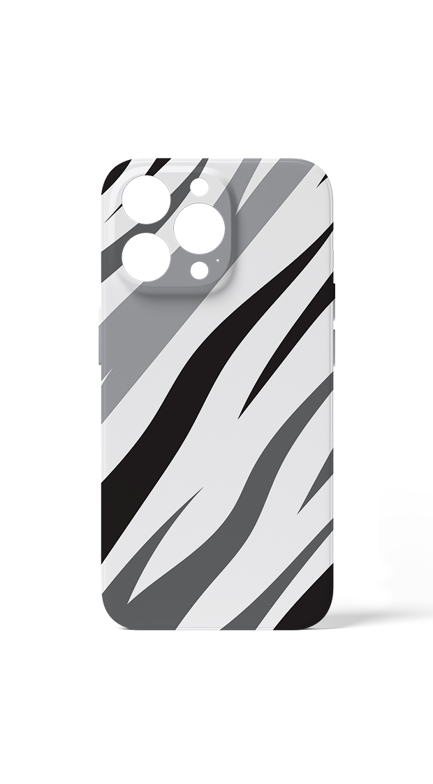 iPhone 15 Zebra background Pattern Case
