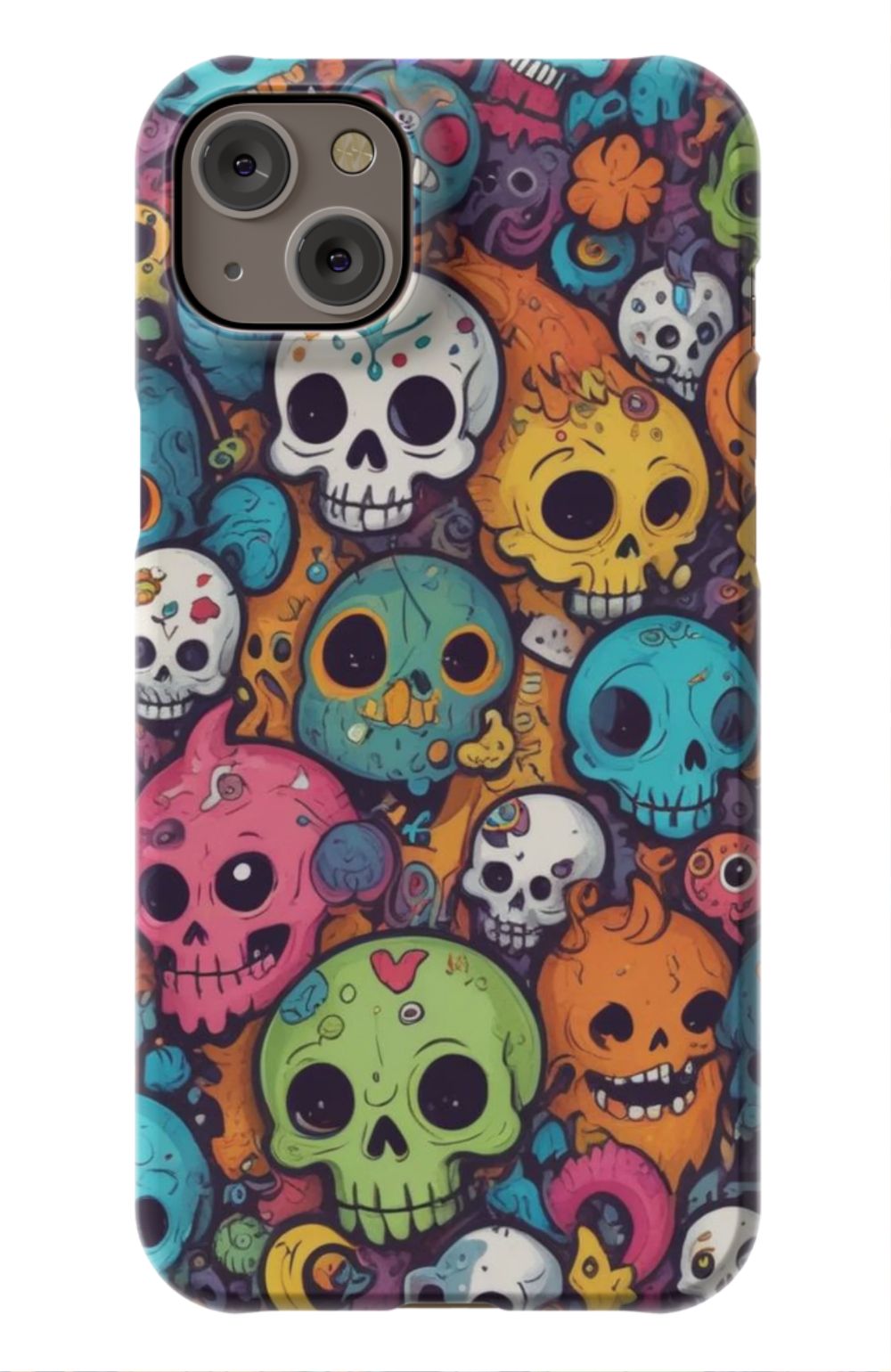 Multi Colour Skulls V4