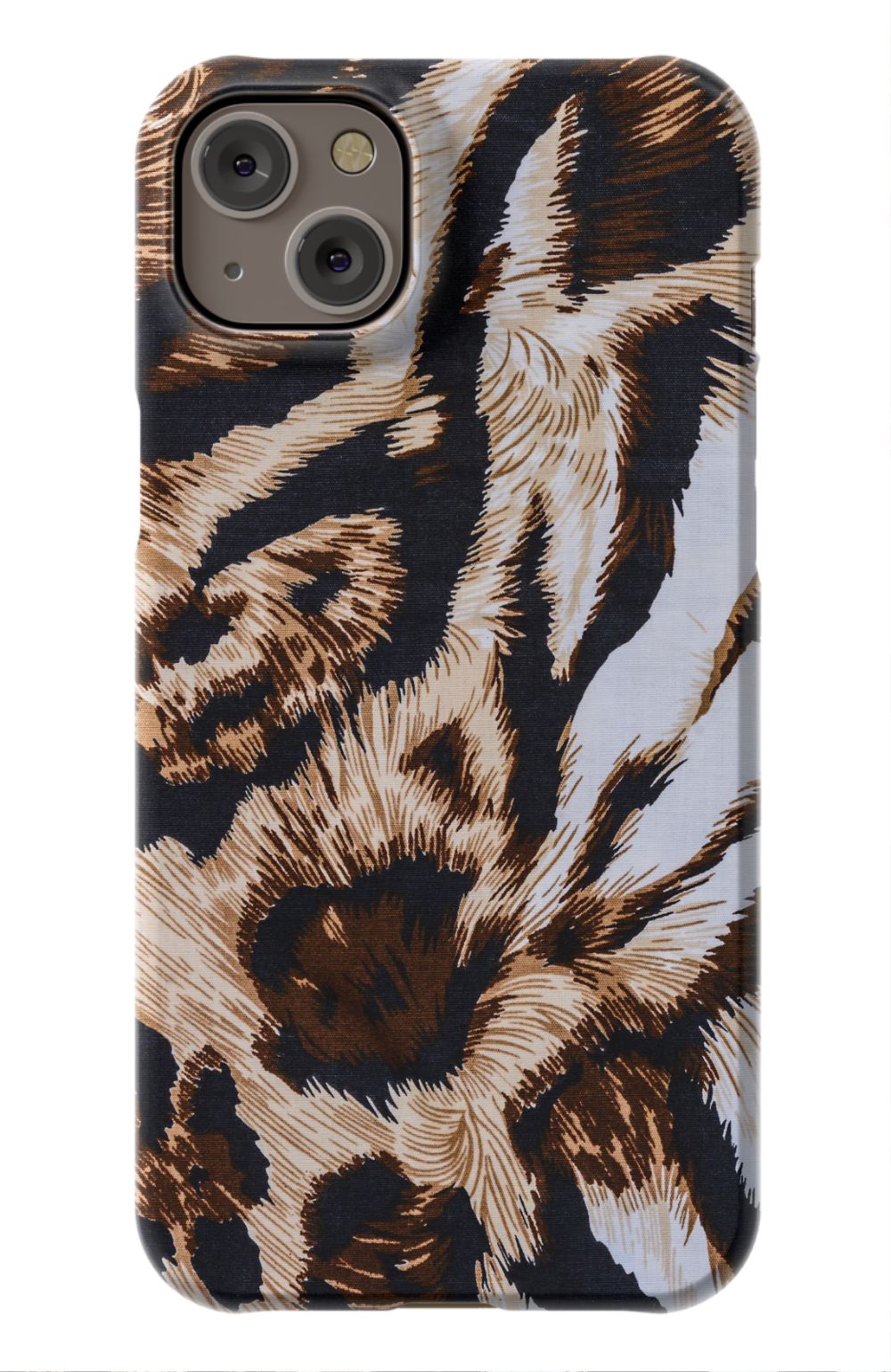 Zebra Pattern Case Brown