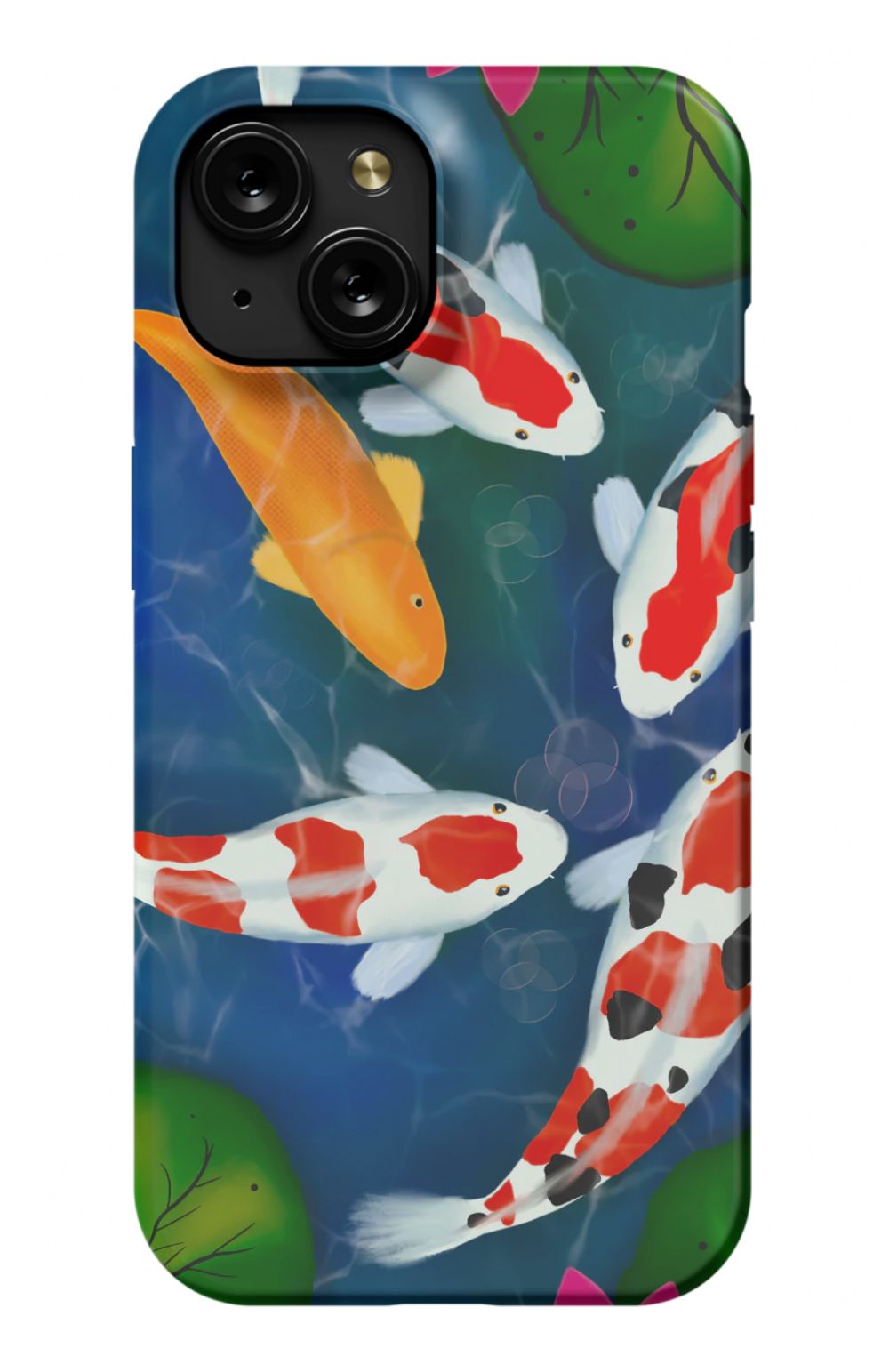 Koi Fish Japanese Tattoo Style Case