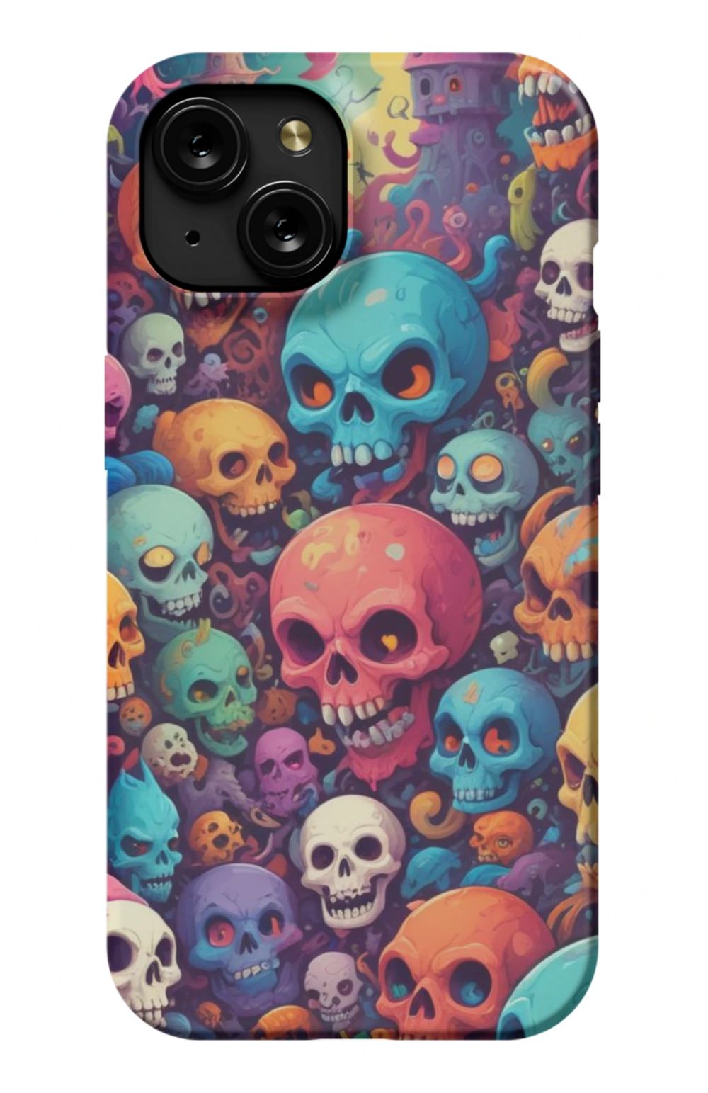 Multi Colour Skulls V1