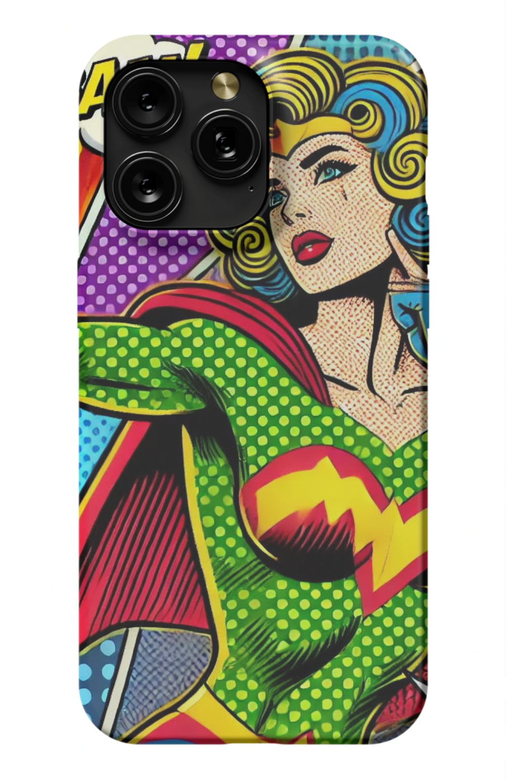 Super Lady Comic Pop Art
