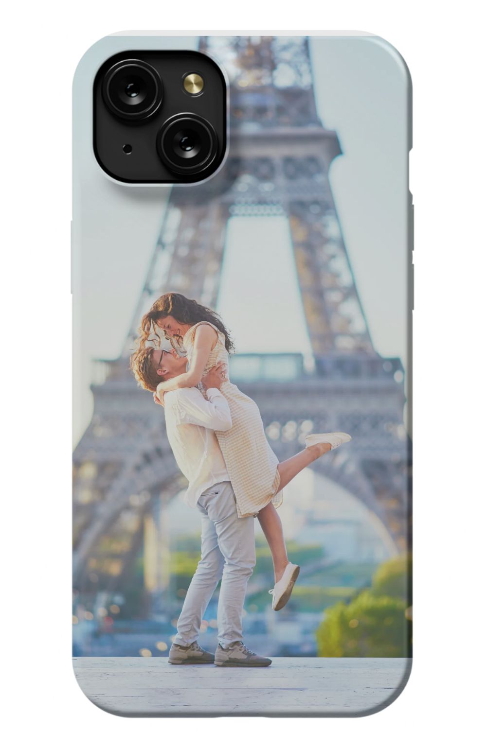 Couple Eiffel Tower
