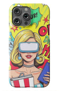 Pop Art Lady With VR Headset