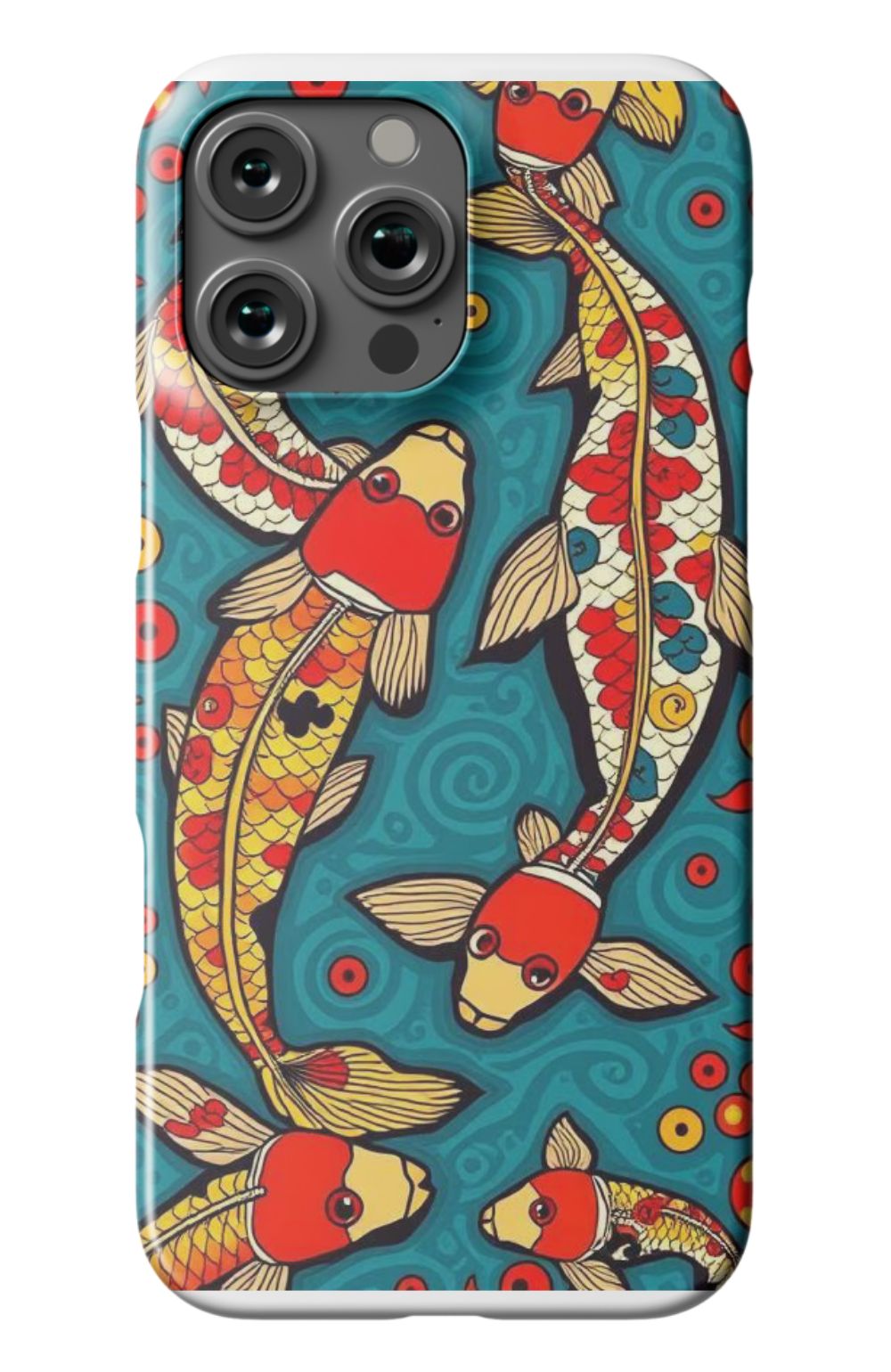 Colourfull Koi Fishes