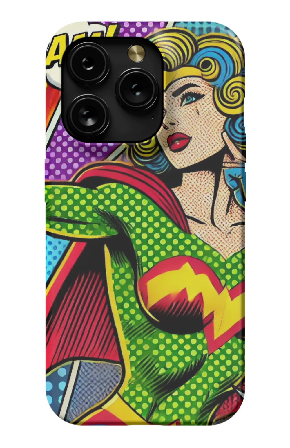 Super Lady Comic Pop Art