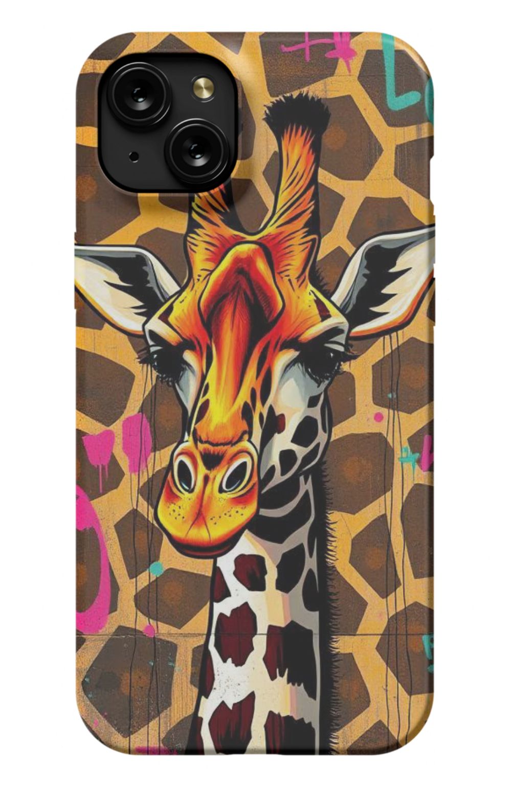 Confused Grafitti Giraffe