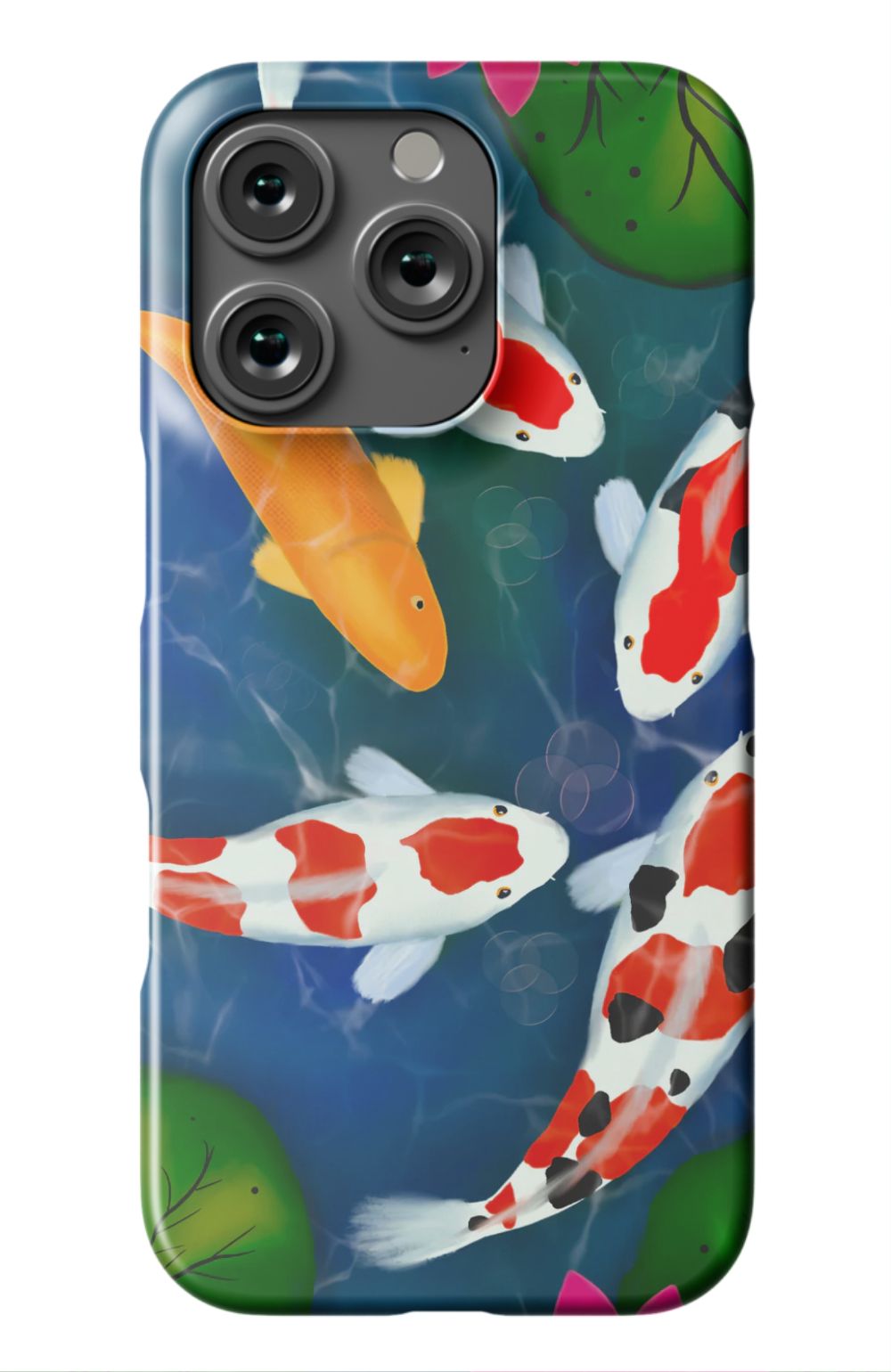 Koi Fish Japanese Tattoo Style Case