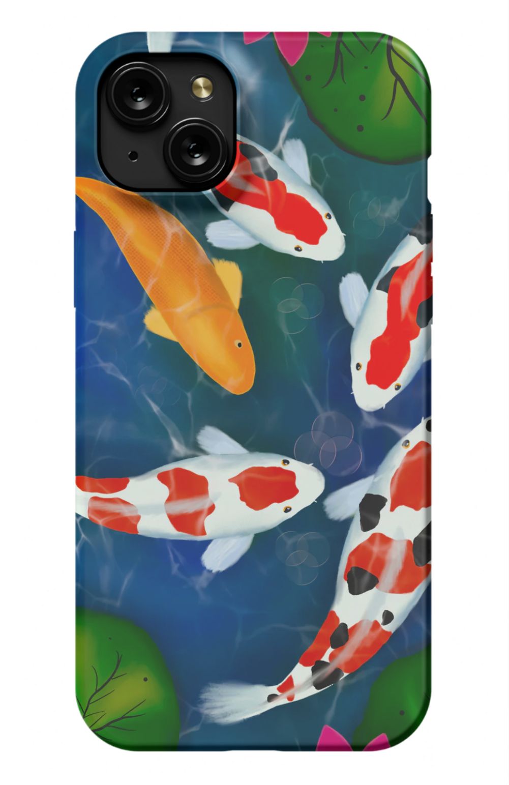 Koi Fish Japanese Tattoo Style Case