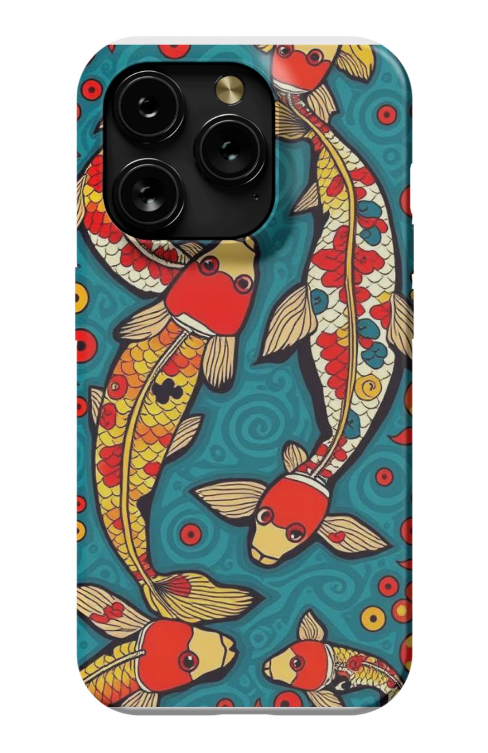 Colourfull Koi Fishes