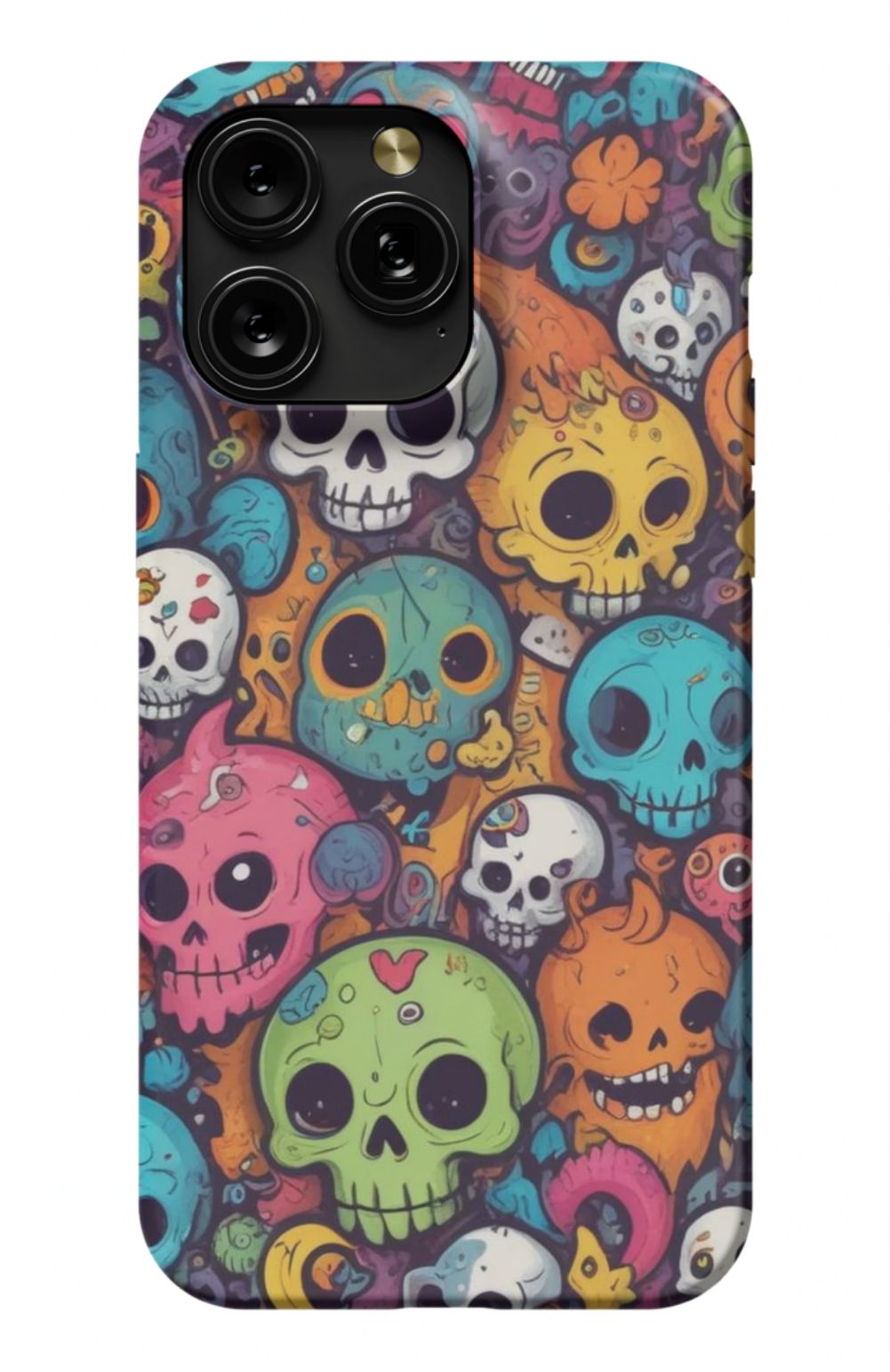 Multi Colour Skulls V4